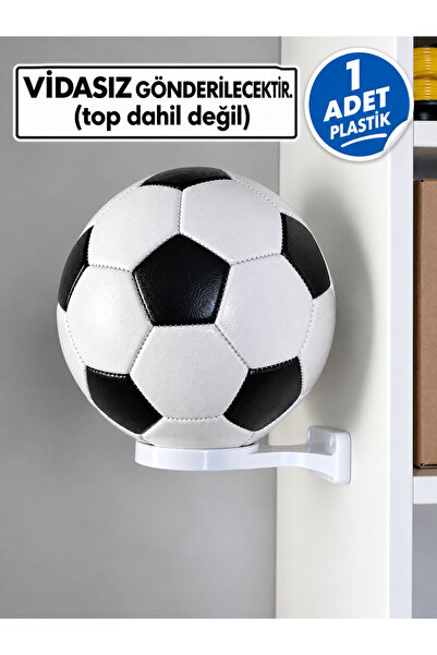 Filkorium3D 17.5 cm Plastic Ball Stand |   Double-Sided Tape Ball Wall Hanger...