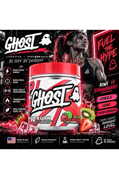Ghost BURNER 60 SERVİS (Acetyl l carnitine+Tyrosine)