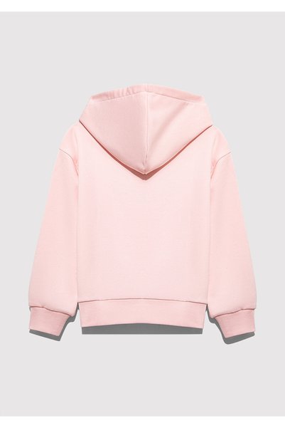 Mavi Logo Baskılı Pembe Sweatshirt 7S10147-71007