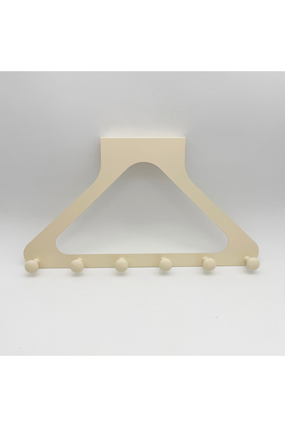 Choice Cream white Clothes Hooks Behind The Door，PunchFree ，Traceless Hanger ...