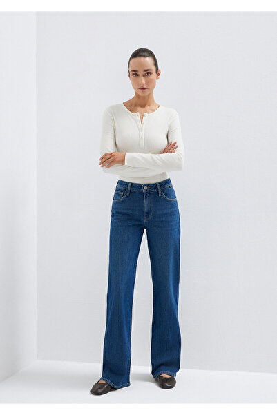Mavi Ibiza Echtblaue, schattige, dunkle Jeanshose 1010530-90504