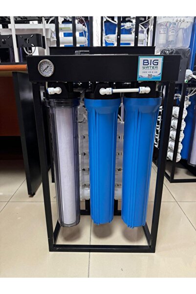 water Big RO500 – 9 Aşamalı Endüstriyel Su Arıtma Cihazı (500 GPD Pompalı Sis...