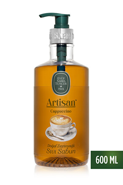 Eyüp Sabri Tuncer Artisan Doğal Zeytinyağlı Sıvı Sabun Cappuccino 600 ml