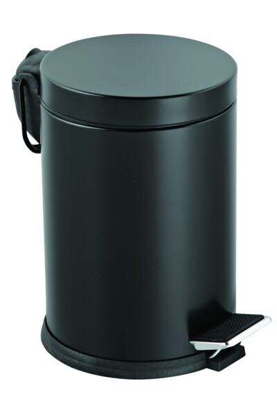 ACAR Banyo Platin Black Cöp Kovası ( 5 Litre )