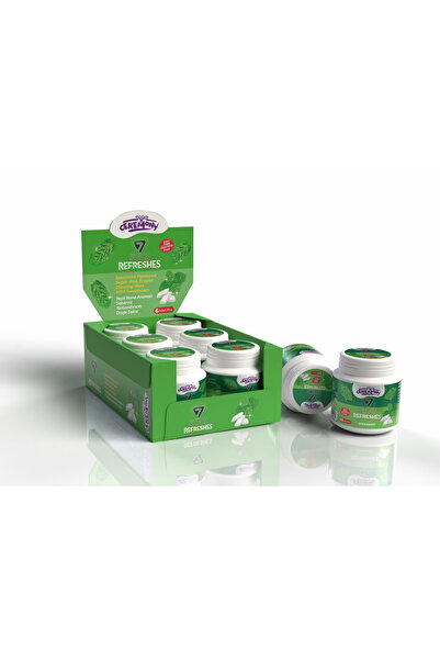 7STICK SEKERSIZ SPEARMINT AROMALI DRAJE SAKIZ 60 PCS (6Adet)