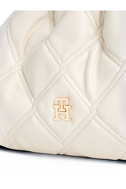 Tommy Hilfiger TH FEMININE MINI CROSSOVER Kadın Bej Çanta - AW0AW18718