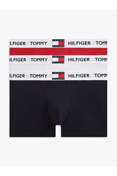 Tommy Hilfiger 3P TRUNK Erkek Kırmızı Boxer - UM0UM03835
