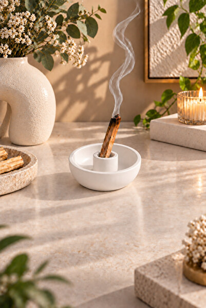 Elada Home Betonmall Palo Santo Beton Tütsülük (Taşlar ve Tütsü Dahil Değildir)