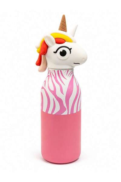Genel Markalar KOI Pembe Unicorn 500 ml Paslanmaz Çelik-Pipetli Çocuk Termosu...