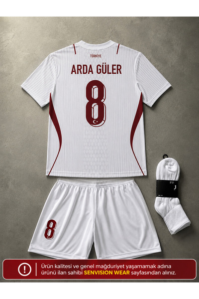 SENVISION Milli Takım Dünya Kupası Ay Yıldızlı Taraftar Set ( GÜLER 8)