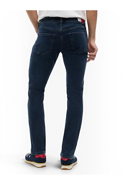 Tommy Hilfiger SCANTON SLIM AI4269 CO Erkek Mavi Denim Pantolon - DM0DM21213