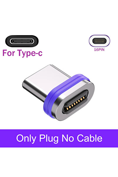 Choice 1m Only Tips For Type C AUFU 16pin 180 Rotate Magnetic Cable 240W Fast...