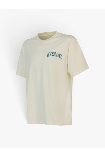 New Balance Unt1601 Cream Unisex T-Shirt
