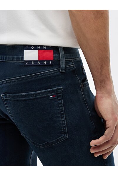 Tommy Hilfiger SCANTON SLIM AI4269 CO Erkek Mavi Denim Pantolon - DM0DM21213