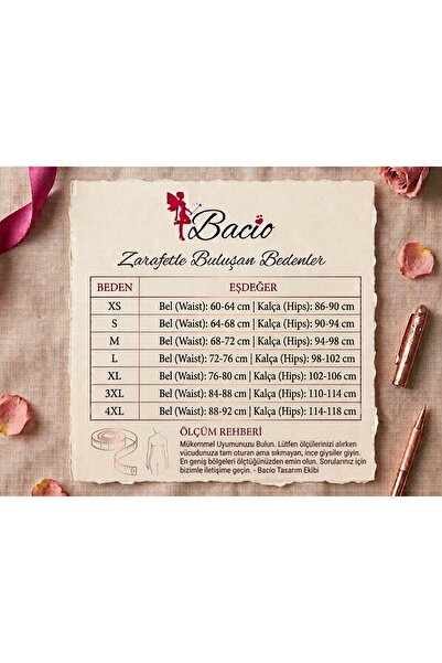 Bacio iç giyim Kadın Sırtı Açık Kırmızı Belden Bağlamalı Crop Büstiyer
