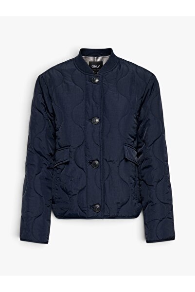 ONLY Women's Onsalsa Quilted Jacket Navy Blue - 15373694