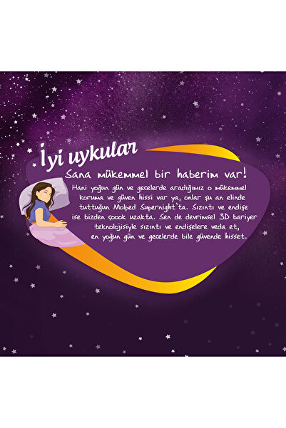 Molped Supernight Hijyenik Ped Uzun Süper Mega Fırsat Paketi 102 Adet