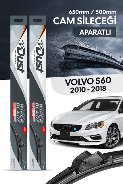 DUST Volvo S60 2010-2018 Uyumlu Silecek Takımı 650MM/500MM S11-L