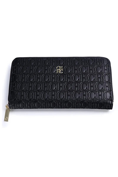 Choice1 black CH Fashion Classic Women's Wallet Standard Solid Color Design L...