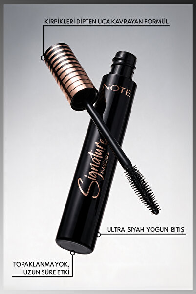 NOTE Signature Volume and False Eyelash Effect Mascara - Ultra Black