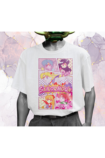 Ay Savaşçısı (Sailor Moon) - Oversize Tişört