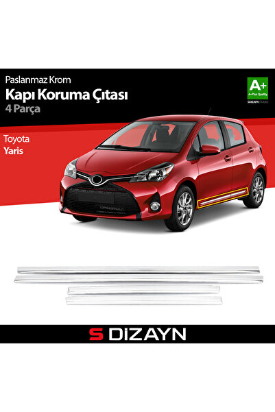 S Dizayn S-Dizayn Toyota Yaris Kapı Koruma Çıtası Krom 2011-2017 7517400