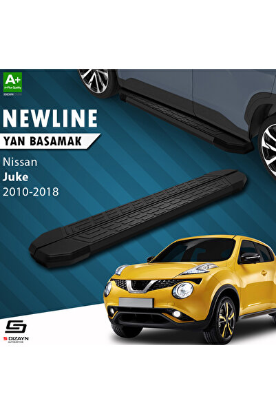 S Dizayn Nissan Juke NewLine Siyah Yan Basamak 173 Cm 2010-2018 A+ Kalite NI-...