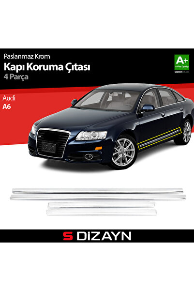 S Dizayn S-Dizayn Audi A6 Kapı Koruma Çıtası Krom 2012-2018 5106400