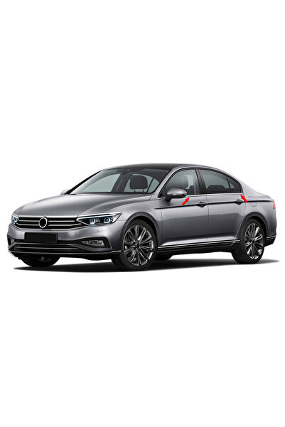 S Dizayn S-Dizayn VW Passat B8.5 Krom Cam Çıtası 4 Parça 2019-2023 7619060