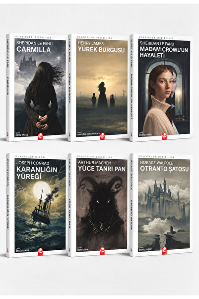 Kızıl Panda Yayınevi Korku Seti - 1 (6 Kitap)