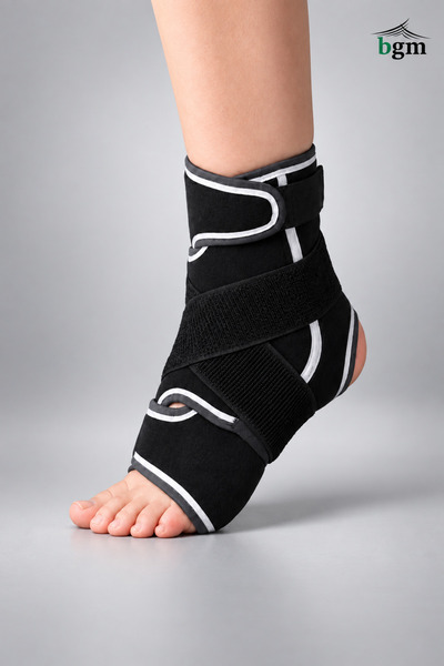 bgm Ligament Destekli Ayak Bilekliği Siyah Yüksek Kalite 8 Bandajlı Ligament ...