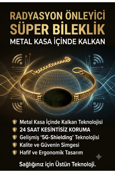 My msl Süper  bileklik  RADYASYON EMİCİ metal  kasa