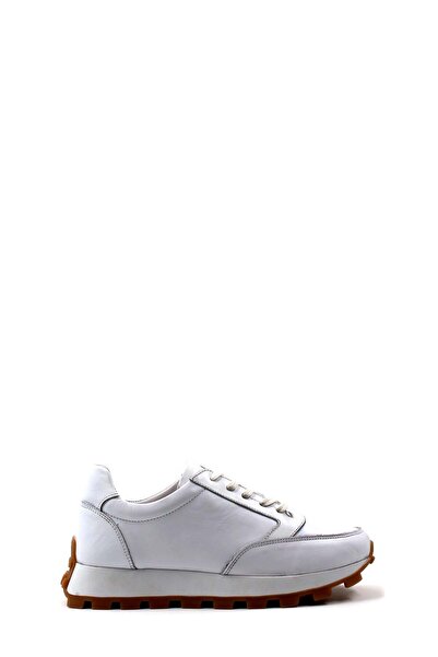 FAST STEP Pantofi casual pentru bărbați, albi, din piele naturală 154GA730