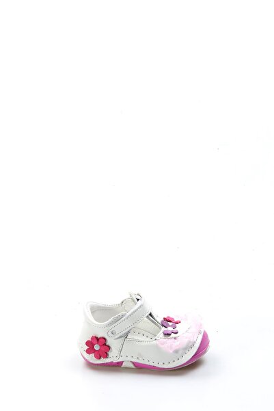 FAST STEP Pantofi casual pentru fete, albi, din piele naturală 891IA505