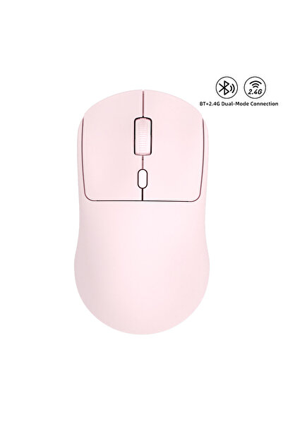Choice Pink Wireless 2.4G USB Bluetooth Lightweight 1600 DPI Mouse Ergonomics...
