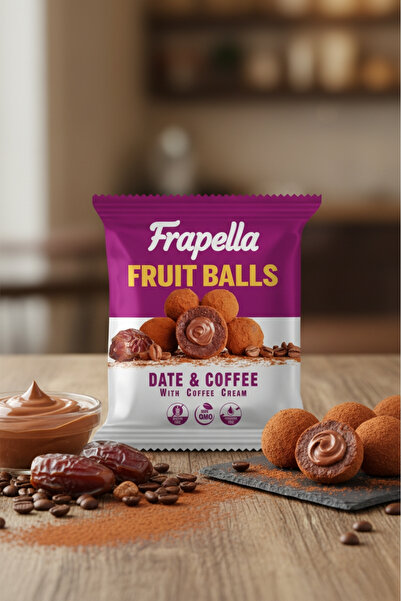 Frapella İçi Dolgulu Hurma Topları Tanışma Paketi 40 Gr. x 12 Adet
