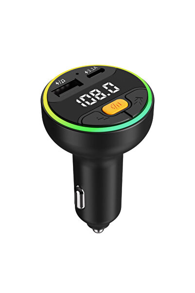 Choice C9-Black جهاز إرسال FM للسيارة بتقنية بلوتوث 5.3، طقم سيارة لاسلكي للت...