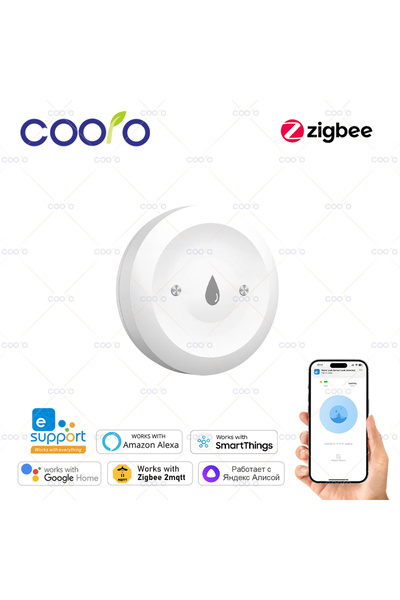 Choice Ewelink Zigbee Smart Water Sensor Flood Leak Detector Remote Monitorin...