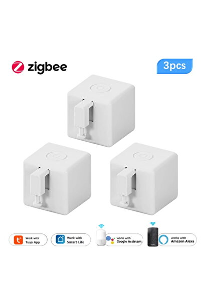 Choice 3pc Fingerbot white Tuya Zigbee Fingerbot Plus Smart Fingerbot Switch ...