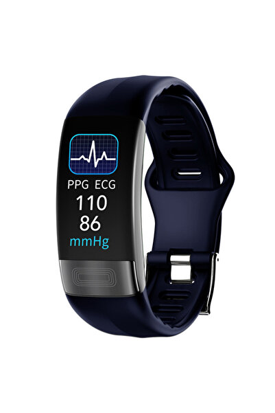 Choice Blue ECG+PPG Smart Wristband Fitness Tracker for Women Men Calorie Blo...
