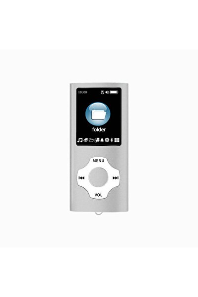 Choice3 silver MP3 Music Player 1.8in Screen Audio Player HIFI FM Radio Recor...