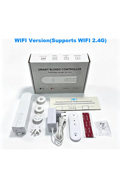 Choice3 WIFI type-White WiFi Smart Curtain Motor, Zigbee Electric Roller Blin...