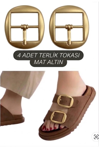 İsmet toka 3 cm Slipper Clip Metal (Unbreakable) - Metal Accessory