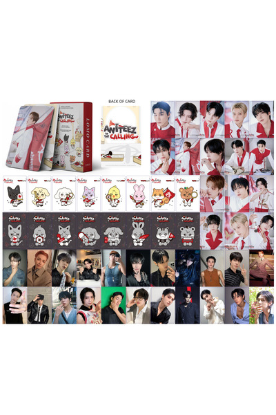 choice2 H AT1 55pcs/set ATEEZ ANITEEZ IN THE CALLING POP UP lomo Star Photoca...