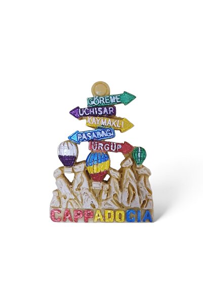 REYYAN Kapadokya magneti polyester kabartma turistik magnet hediyelik