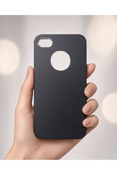 TECNOTREND iPhone 4/4GS Uyumlu Siyah Mat Motomo Sert kılıf