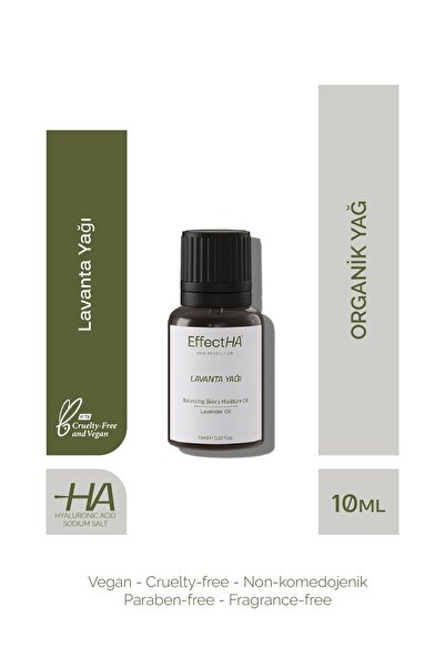 EffectHA زيت اللافندر العضوي 100% زيت طبيعي نقي وبدون إضافات 10 مل