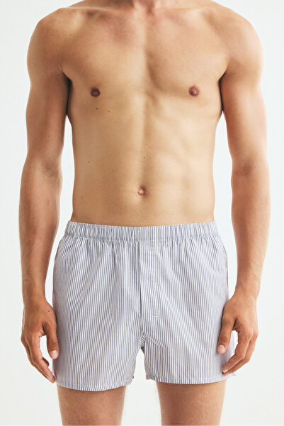 H&M 4'lü Dokuma Boxer Şort