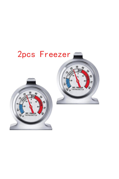 Choice3 2pcs Freezer 1PCS Freezer Oven Thermometer Bbq Grill Temperature Gaug...