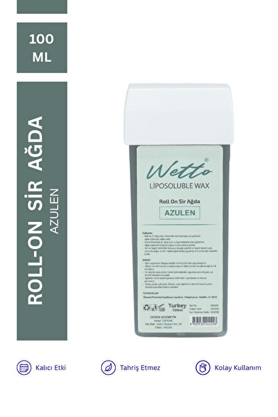 Wetto Professional Kartuş Ağda Azulen(YEŞİL) 100 ml
